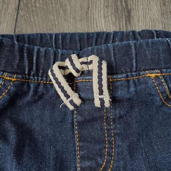 NWOT 24M Jumping Beans Dark Wash Jean Shorts. - Picture 2 of 3